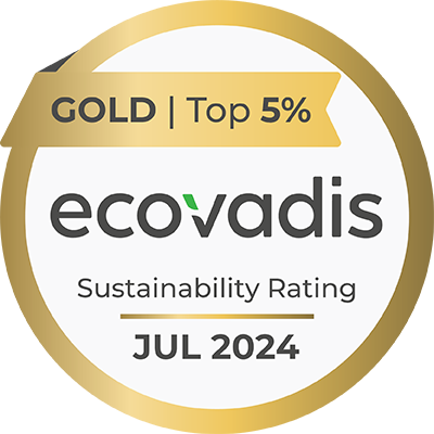 EcoVadis Goldmedaille